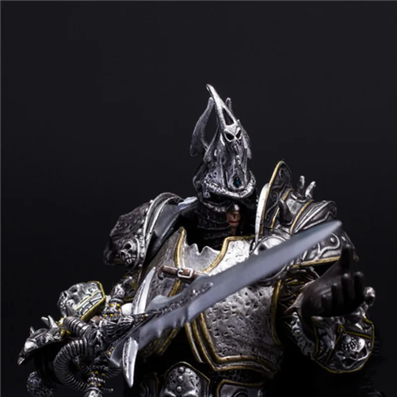 Новая модель Hand Do World-Of-Warcraft, 7 дюймов, коллекционные статуэтки, фигурка героя из мультфильма Lich King Alsace