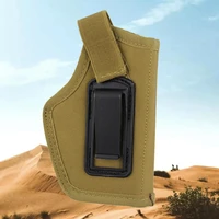 oxford cloth high quality universal belt iwb invisible metal clip holster mini belt holster adjustable military accessory