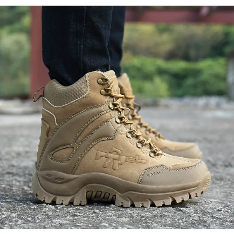 Дропшиппинг Мужская Военная обувь армейские мужские Ботильоны Chukka тактический