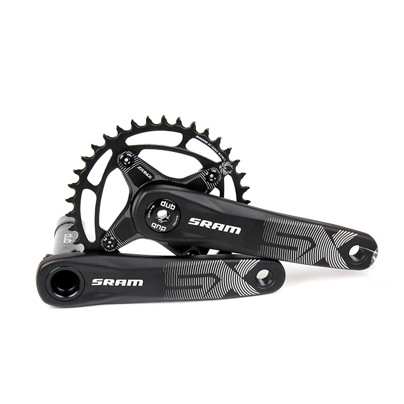 Велосипедный шатун SRAM SX &amp X1 1000 NX EAGLE DUB размеры 34T 38T 6 мм смещение 170 175 для