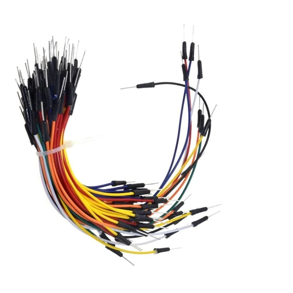 65 шт. Гибкая макетная плата без пайки джампер провод и кабель трос для хлеба |