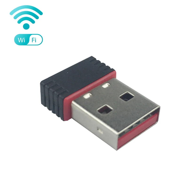 Беспроводной Wi Fi ключ 2 4 ГГц 150 Мбит/с USB 0 Сетевой адаптер для Raspberry Pi ПК ноутбука Mac