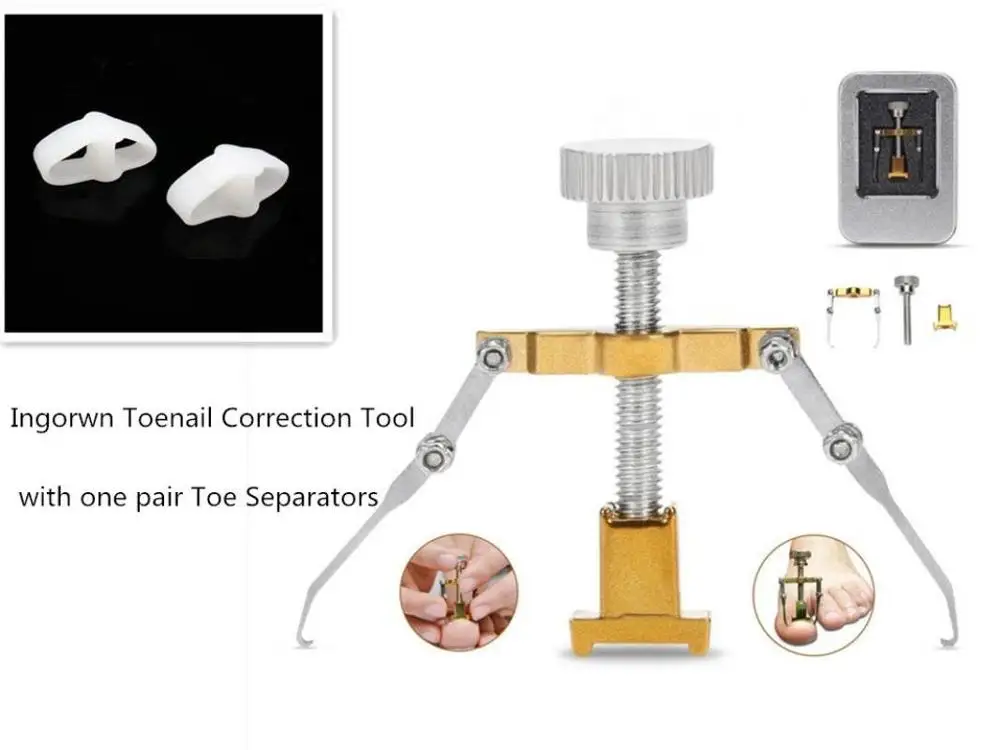 Инструмент для коррекции вросших ногтей паранихия корректор лечения Ногтей