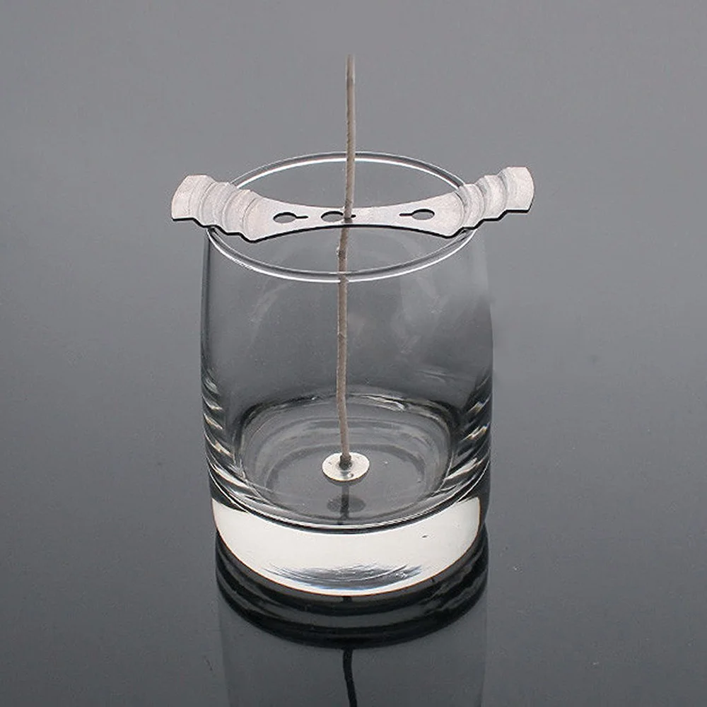 

10pcs Bend Metal Candle Wick Centering Device for Candle Cup