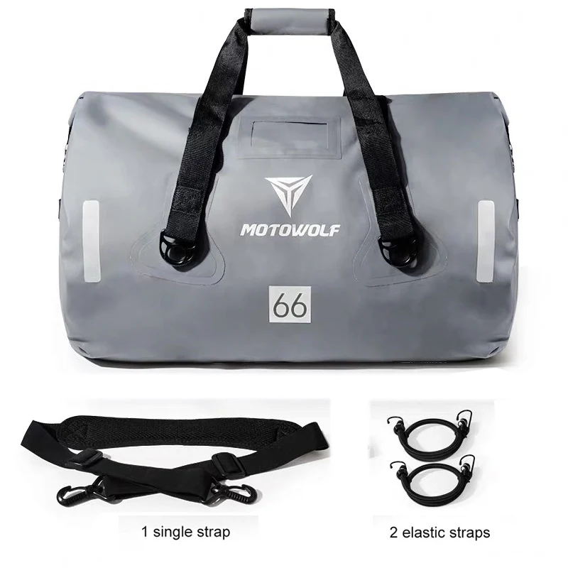 R1200GS Motorcycle Waterproof Luggage Rear Seat Bags Scooter Bags For HONDA Rebel 250 500 Silver Wing St1100 St1300 Transalp 650