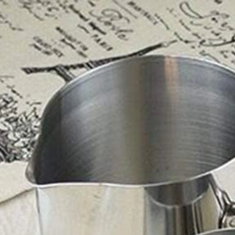 

Stainless Steel Wax Melting Pot DIY Candle Soap Melt Pitcher Milk Frothing Jug Storage Container - 350Ml