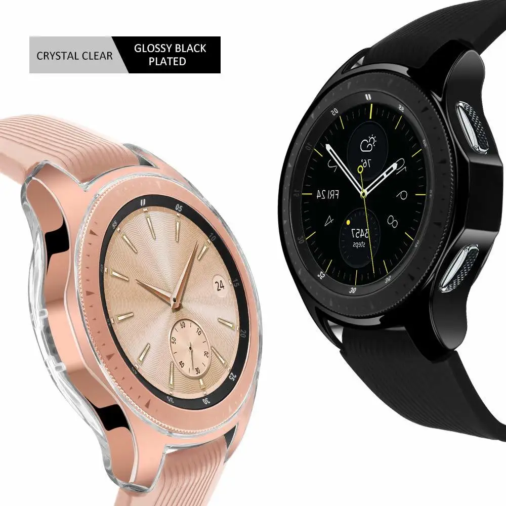 Мягкий ТПУ защитный чехол для samsung Galaxy Watch 42 мм 46 мм Смарт-часы защитный чехол для samsung gear S3 Frontier