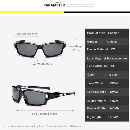 

Polarized Sport Sunglasses Men Women Brand Sunglasses For Men Sun Sport Glasses