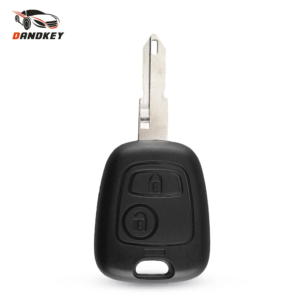 Dandkey 2 кнопки сменный дистанционный брелок для ключей чехол Чехол автомобильного