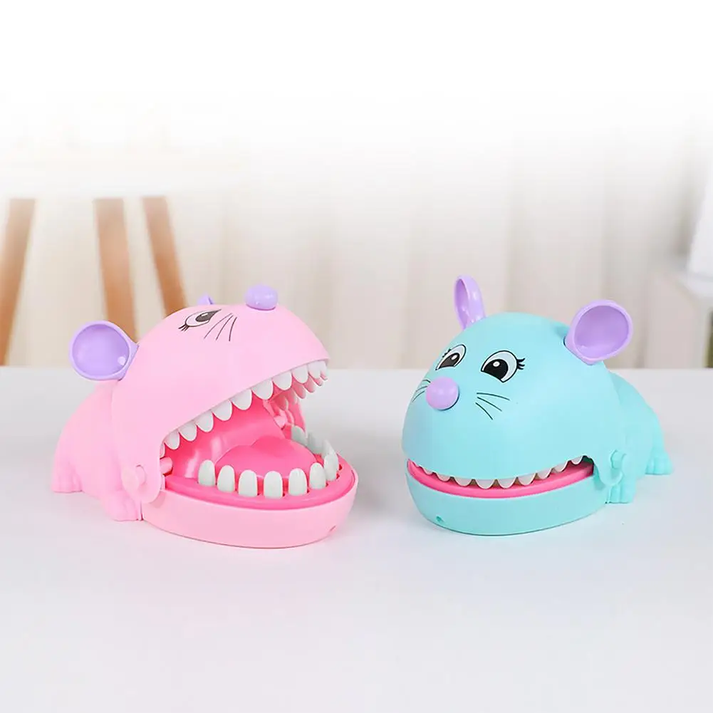 

Rat Dentist Bite Finger Game Novelty Biting Teeth Toys Game Funny Mouth Bite Finger Game Thrilling Interactive Tricky Game K