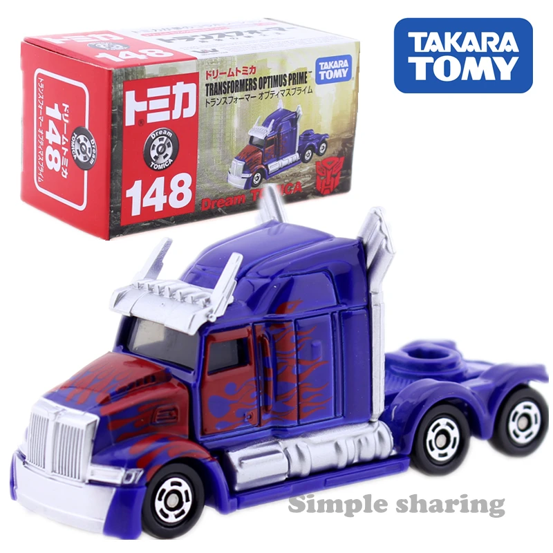 Takara Tomy Dream Tomica 148 трансформатор Optimus Prime популярная детская игрушка автомобиль