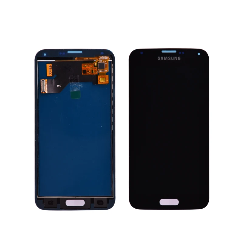 Black no frame Протестированный 5," ЖК-дисплей для SAMSUNG Galaxy S5 OTMIL, сенсорный ЖК-экран, дигитайзер, замена G900F для SAMSUNG S5, дисплей - Цвет: Black no frame