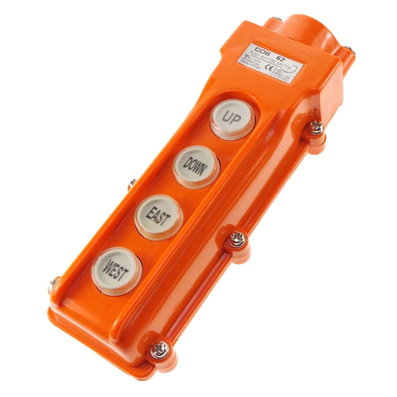 Горячая 4 ходовая лебедка Кран кнопочный переключатель вверх вниз Cob 62