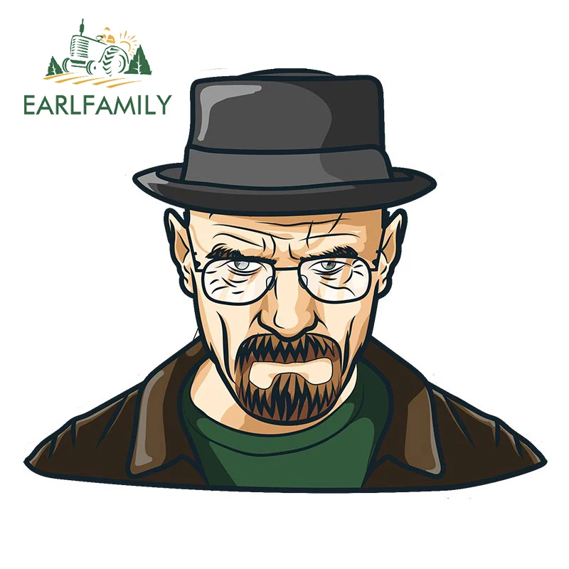 EARLFAMILY 13 см x 10 7 забавные автомобильные наклейки во все тяжкие виниловые для