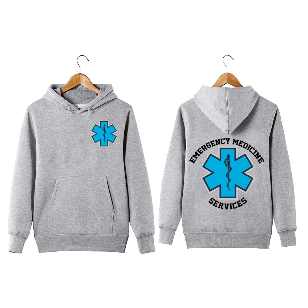 Медицинской помощи в чрезвычайных ситуациях худи EMS пуловер Толстовка | Мужская