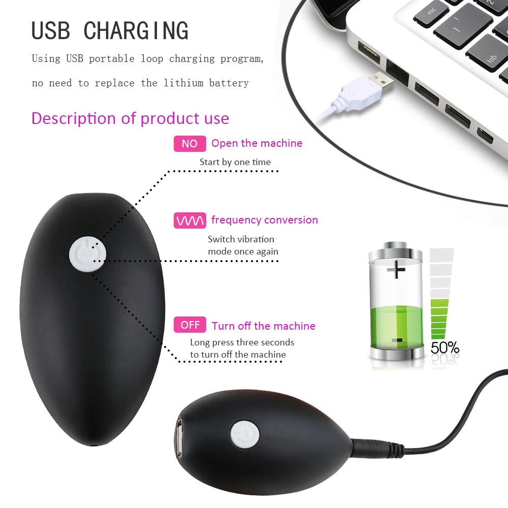 Вибраторы для языка USB Мощный вибрационный Яйцо G spot Массаж оральные ласки секс