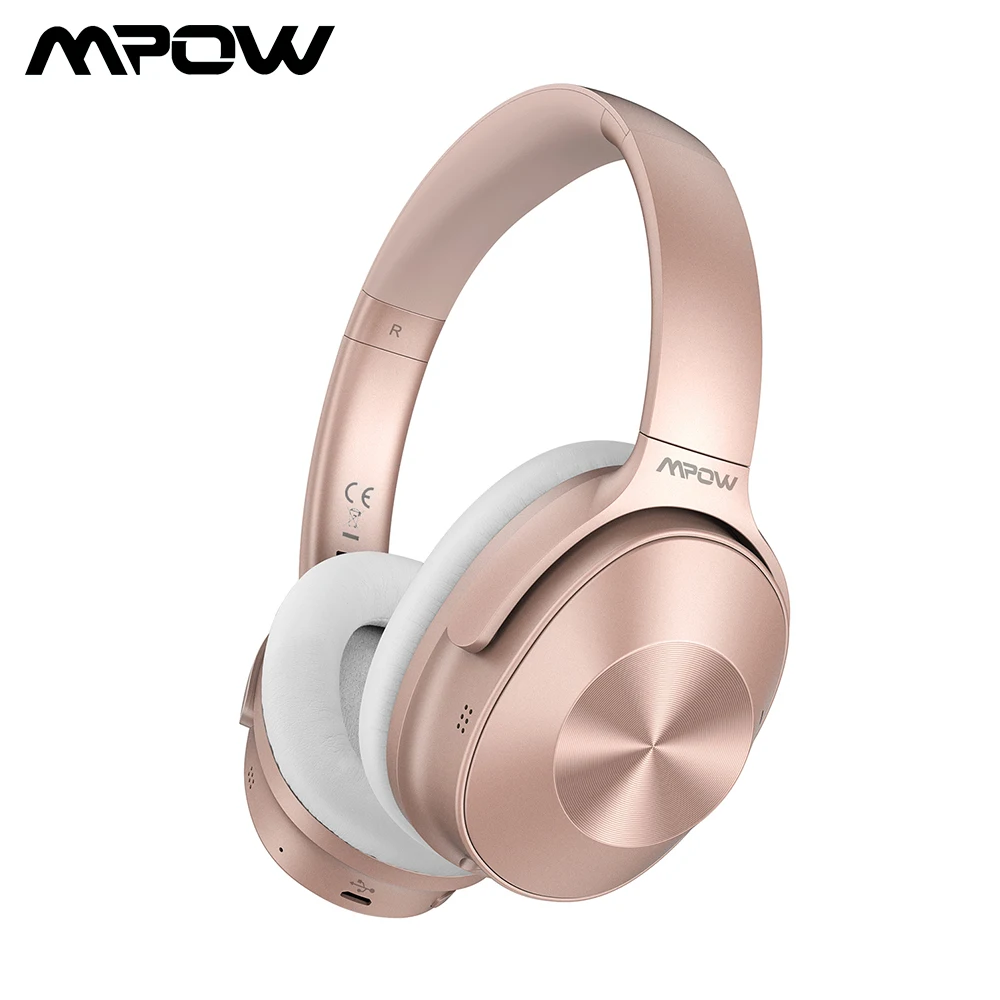 Mpow H12 Bluetooth ANC наушники беспроводные наушники Проводная гарнитура с микрофоном HiFi Звук глубокий бас 30H время воспроизведения для Iphone 11