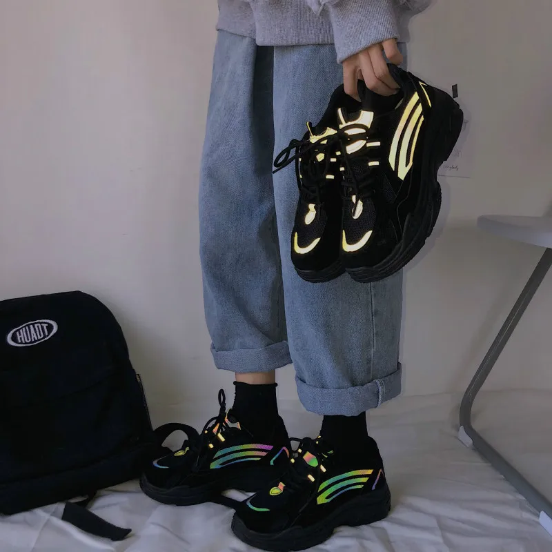 Кроссовки Timalina женские на платформе Вулканизированная подошва сетчатые