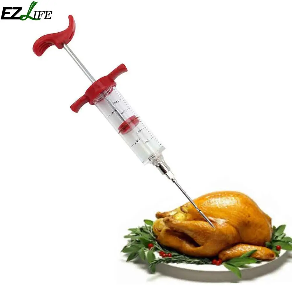 Новые творческие кулинарный шприц для специй иглы вкус маринад птицы Кухня