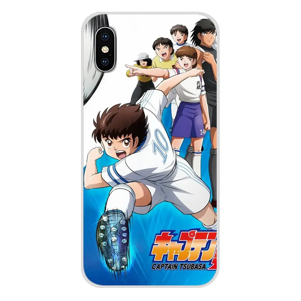 For LG G3 G4 Mini G5 G6 G7 Q6 Q7 Q8 Q9 V10 V20 V30 X Power 2 3 K10 K4 K8 2017 Tsubasa Ozora Genzo Football Soft Transparent Case | Мобильные