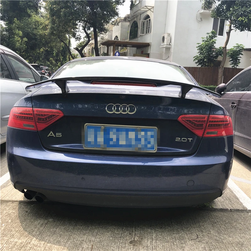 Спойлер для Audi A5 2009-2017 A7 TF спойлер из АБС-материала заднее крыло автомобиля