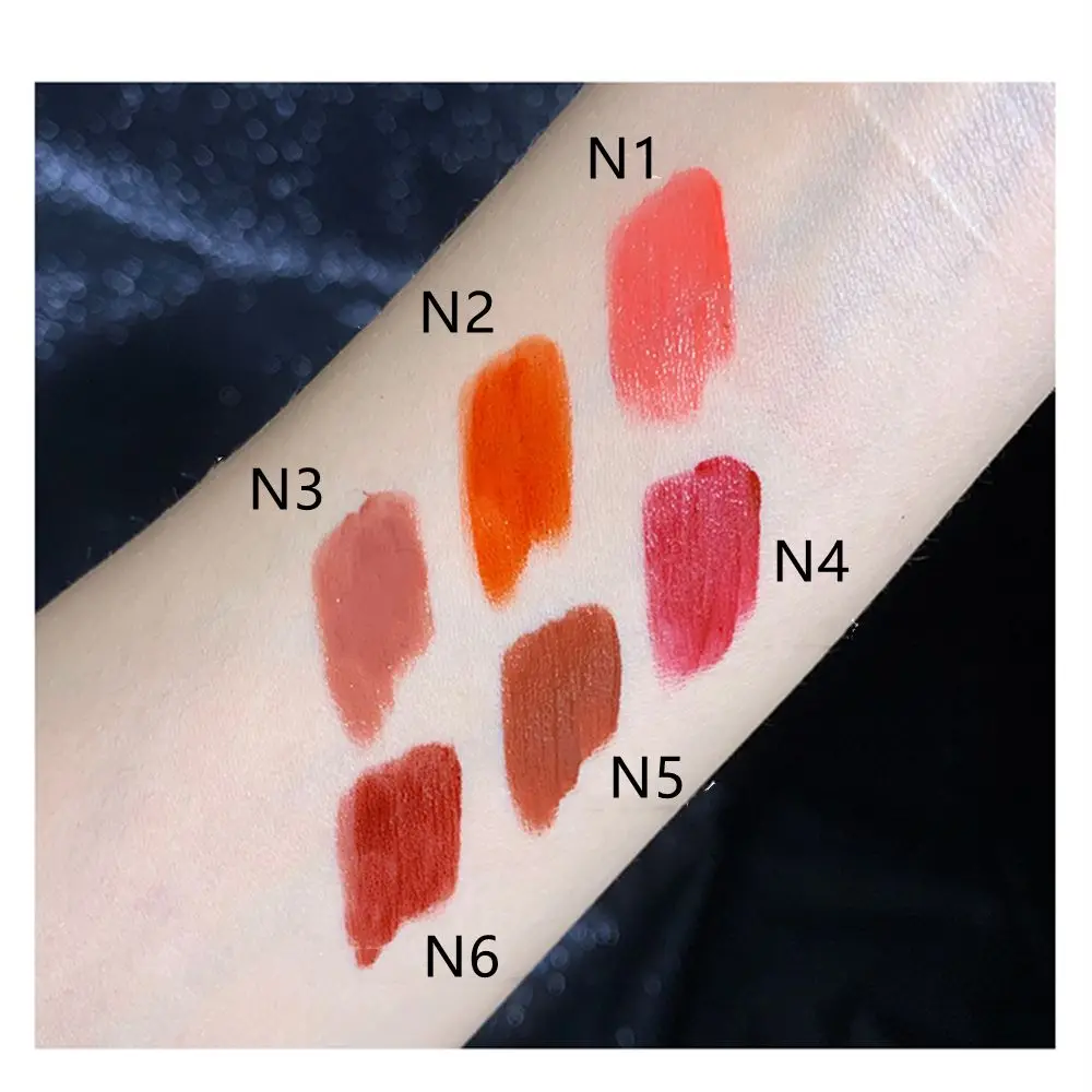 Стойкая увлажняющая отбеливающая губная помада 6 цветов|Блеск для губ| |