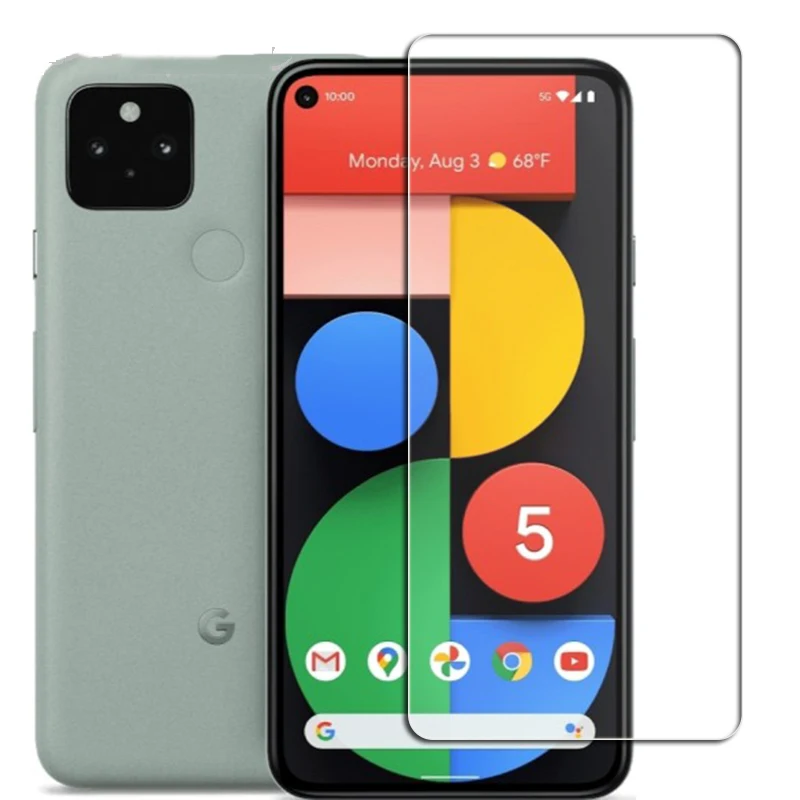 Закаленное стекло для Google Pixel 5 защита экрана защитная стеклянная крышка