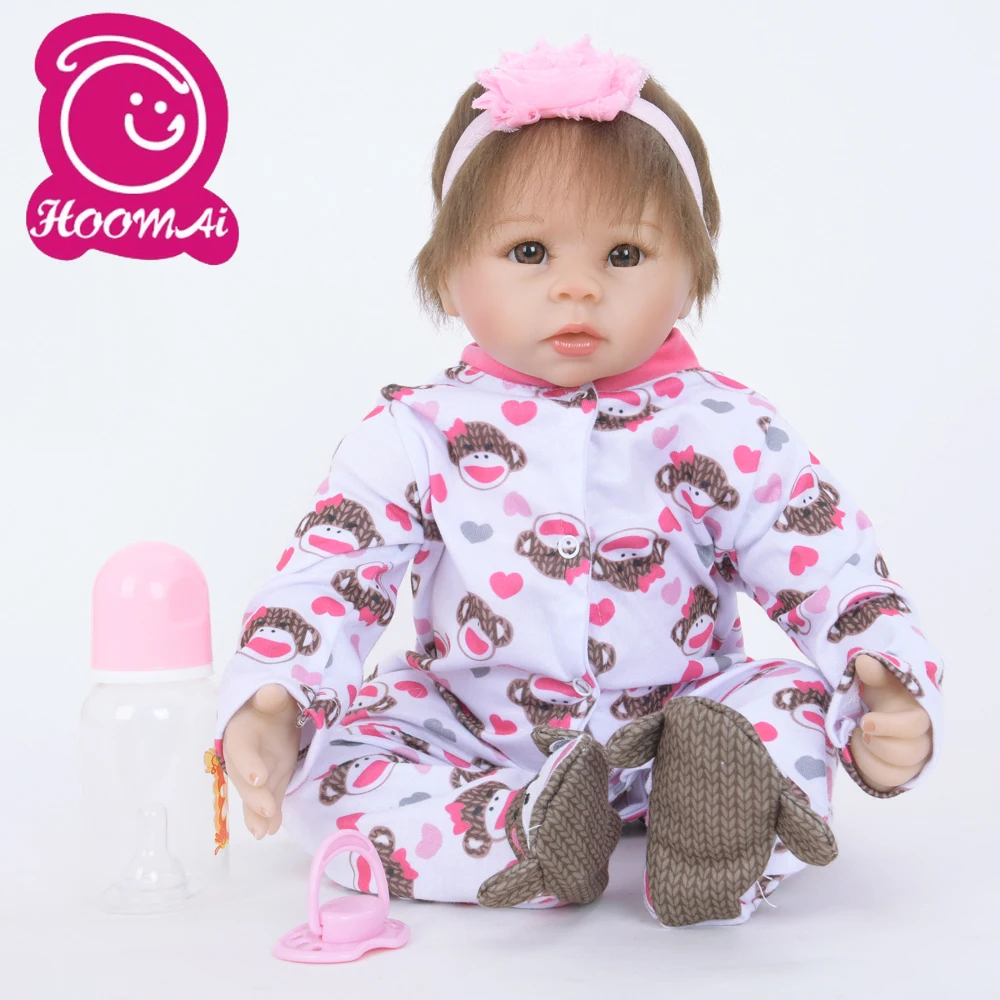 

Модная мягкая силиконовая кукла-реборн из хлопка, эксклюзивная Реалистичная детская игрушка, милая кукла для детей, рождественские подарки...