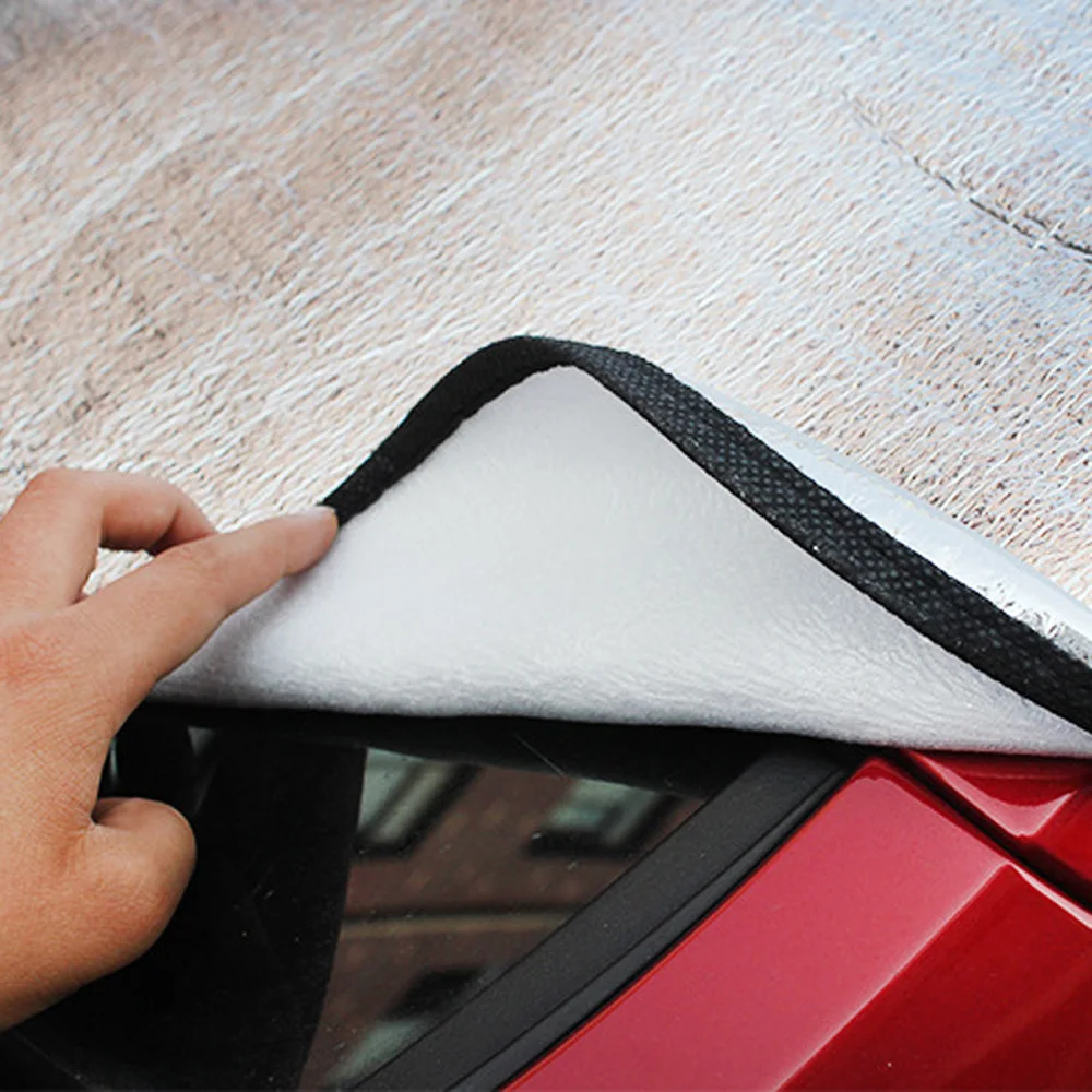 

Replacement Windshield Cover Parts Silver 4 Season 140x70cm Car Universal