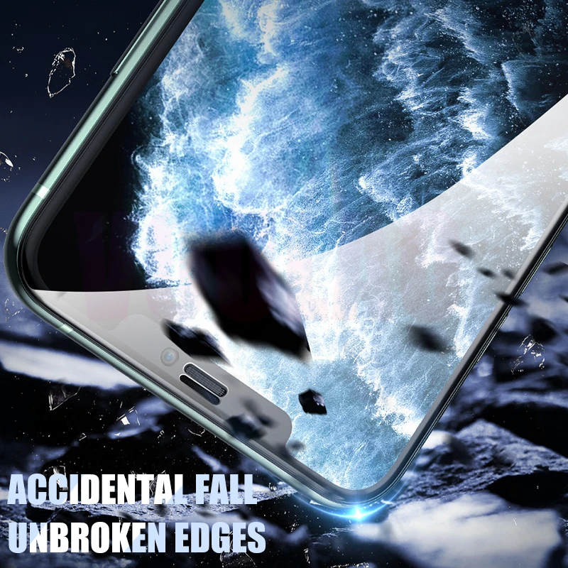 

3PCS Full Cover Tempered Glass For iPhone 11 12 Pro Max XR X XS Max Screen Protector For iPhone SE 2020 7 8 Plus 6 6s Plus Glass