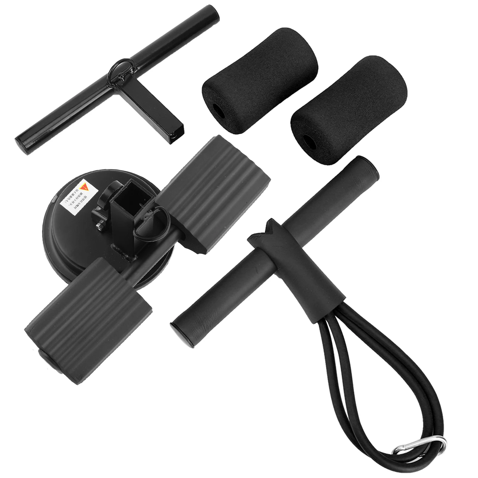 

New Upgrade Sit-Up Bar Assistant Device Domestic Multifunction Suction Cup Abdominal Muscle Exercise Fitness Equipment Black