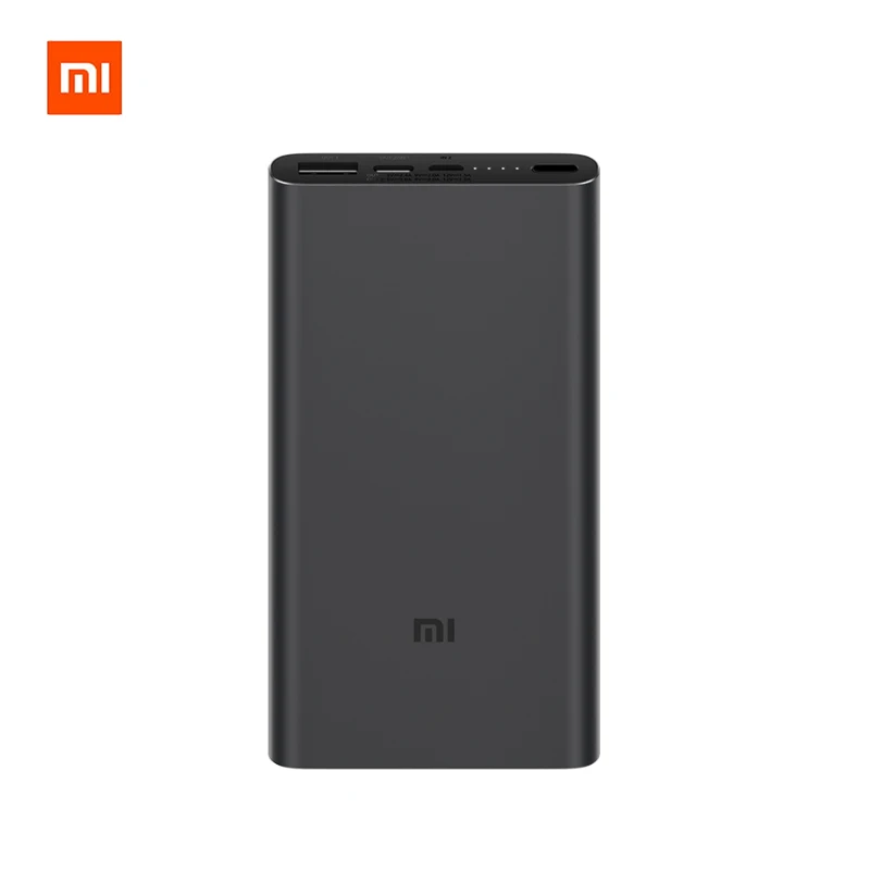 Внешний аккумулятор Xiaomi Mi Power bank 3 10000 мАч быстрая двухсторонняя зарядка|Внешние