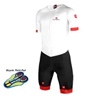 Летний мужской велосипедный костюм TAYMORY, велосипедный костюм, дышащий велосипедный костюм с коротким рукавом, триатлонный комбинезон