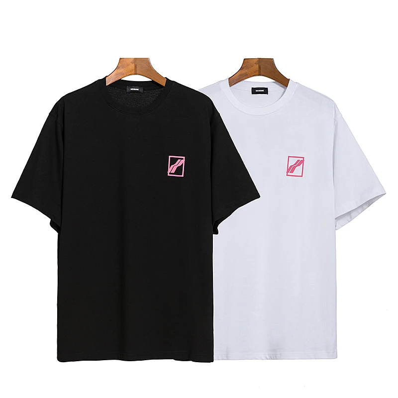 

Футболка WE11DONE с радужной заслонкой, цветная футболка с коротким рукавом и буквенным принтом WE11DONE, футболка с коротким рукавом для пары