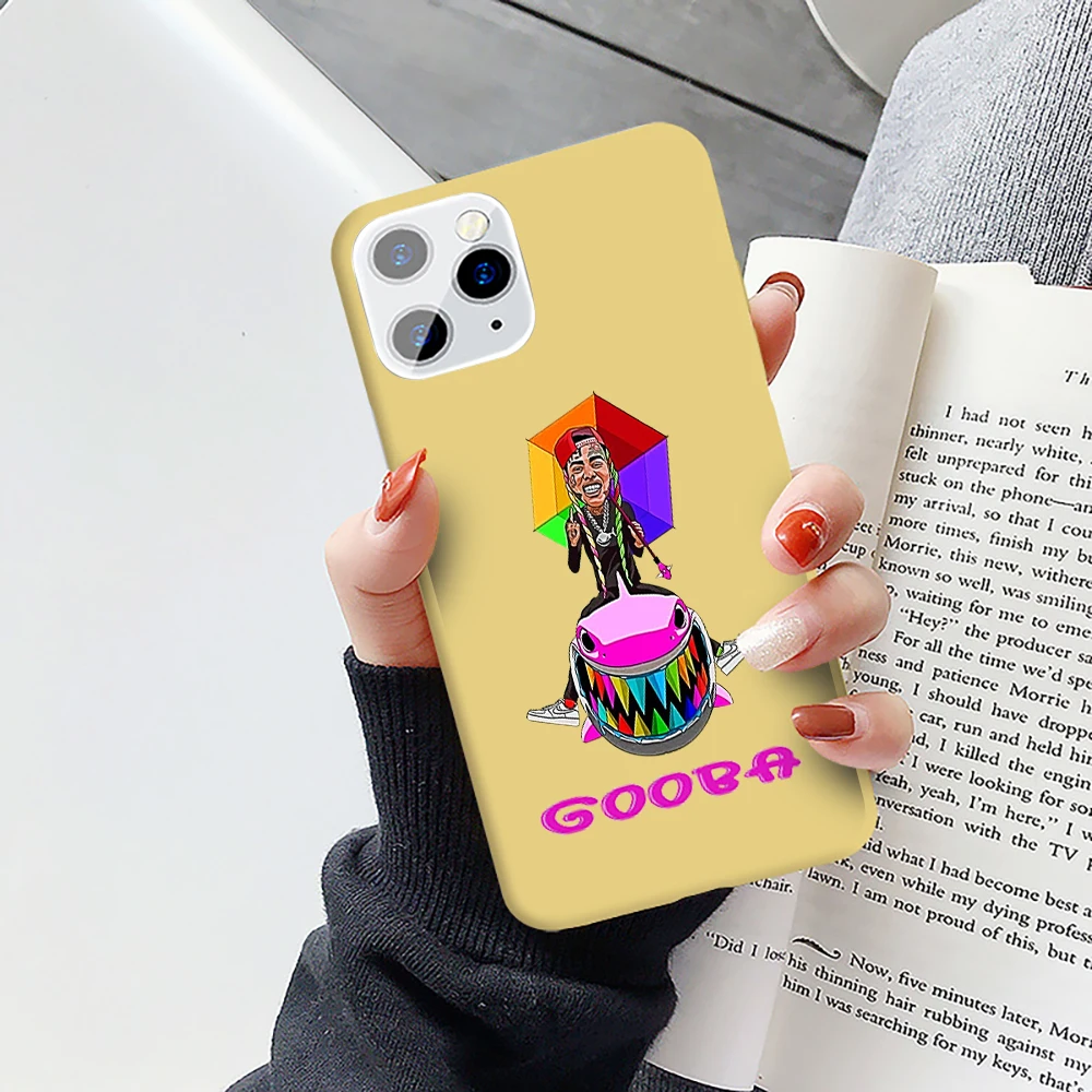 Чехол для телефона 6ix9ine gooba iPhone 11 Pro XS MAX XR X 7 6Plus SE 2020 мягкий силиконовый чехол