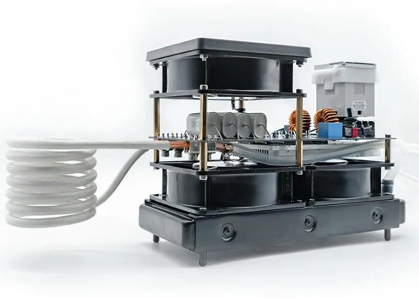 CE 220V ZVS индукционная нагревательная машина миниатюрная металлическая закалка