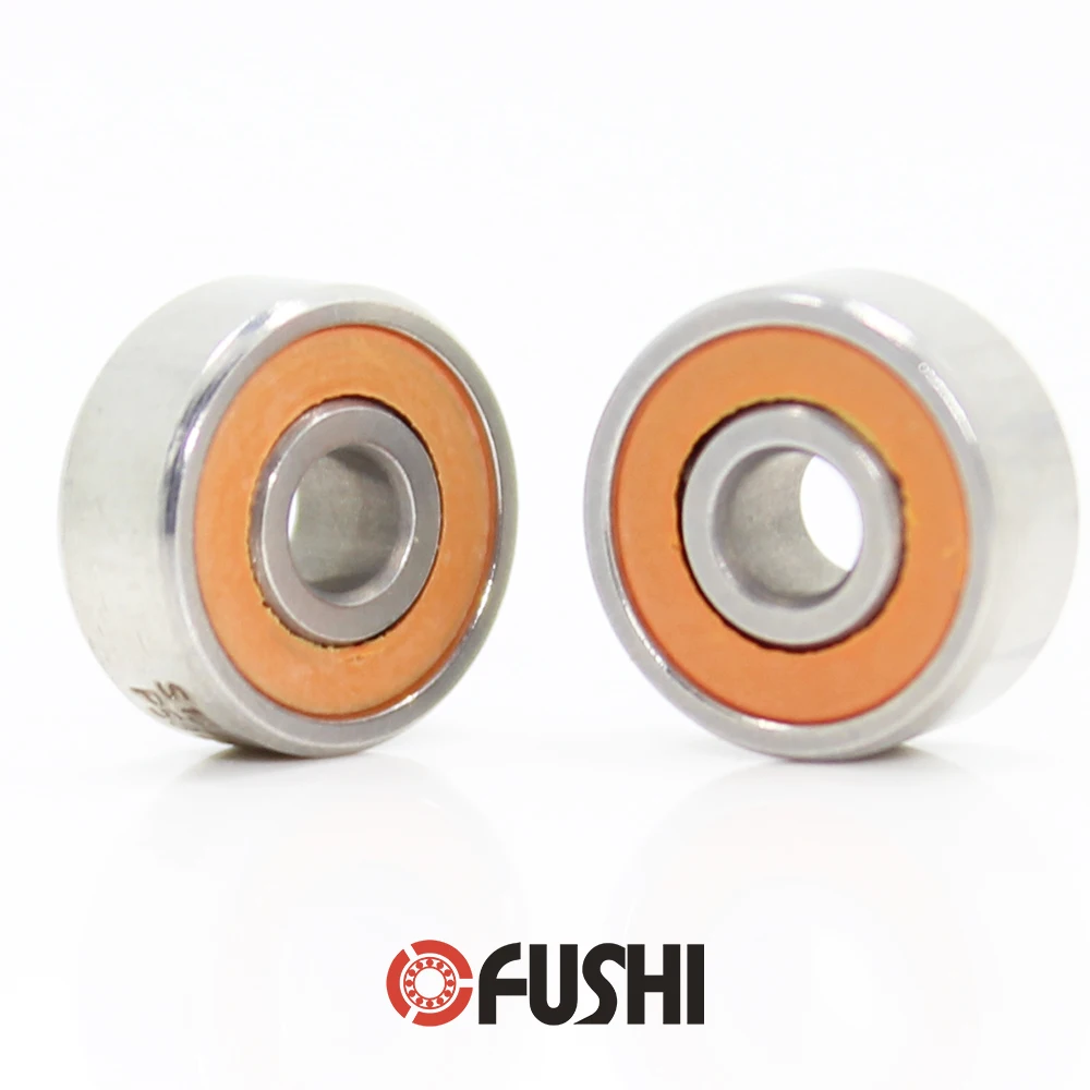 S683 2RS CB подшипники рыболовной катушки ABEC-7 3*7*3 мм (2 шт.) из нержавеющей стали