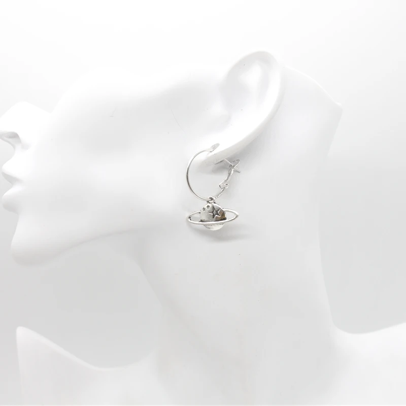 Модные висячие серьги в стиле ретро тибетский инопланетянин с летающим диском