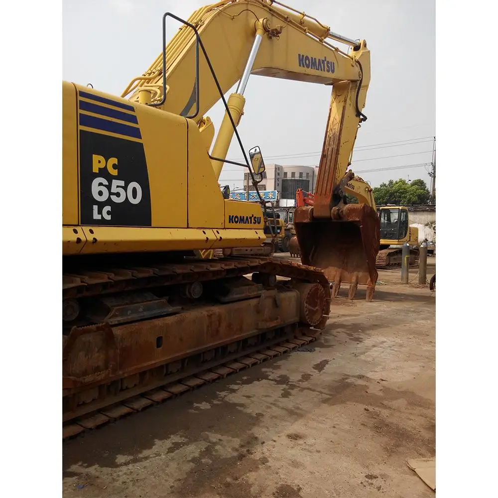 

used Komatsu excavator PC650