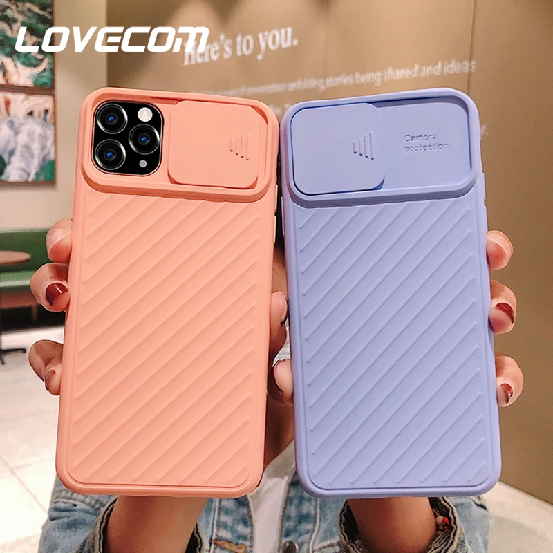 Camera Protection Shockproof Phone Case For iPhone 12 Mini 11 Pro Max XR X XS 7 8 6S Plus Solid Color Soft Back Cover | Мобильные