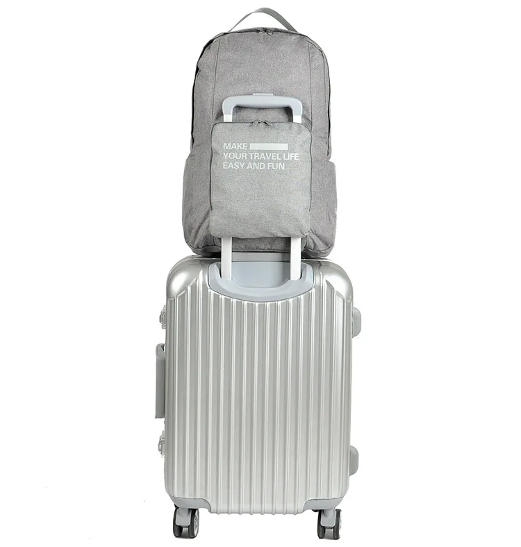 Складной рюкзак на плечо YJN портативная вместительная уличная Дорожная сумка из