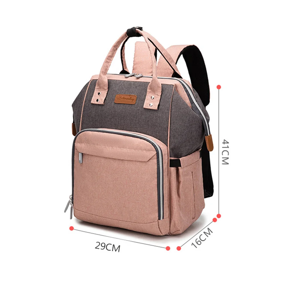 Модный рюкзак для мам, для подгузников, большая сумка для кормления, дорожный водонепроницаемый рюкзак, Детская сумка, рюкзак для ухода за р... от AliExpress RU&CIS NEW