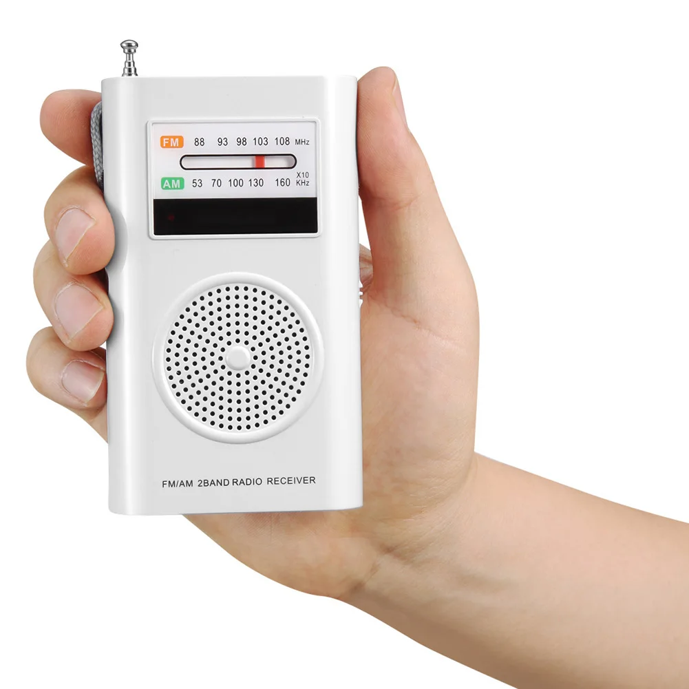 RD 206S телескопическая антенна тренажерный зал Карманный AM FM Динамик ручной