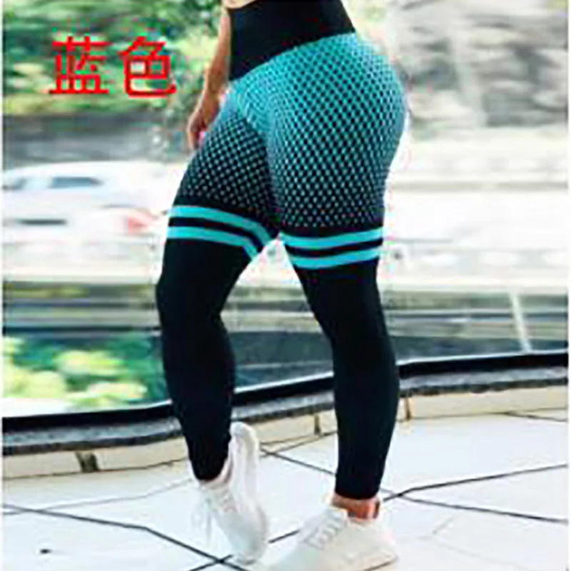 Популярные Стильные дышащие тонкие спортивные Леггинсы для бега женщин | Женская