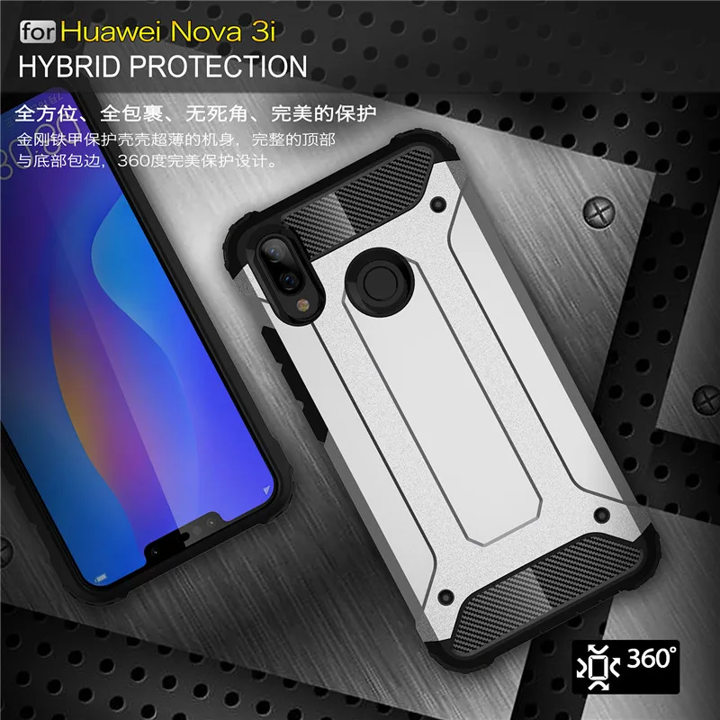 Для Xiaomi Redmi K30 бронированный чехол для телефона задняя крышка силиконовый бампер
