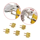 10 шт. алюминиевая медная сварочная булавка для зеркальной сварки, ручка для точечной сварки, аксессуар для пайки аккумулятора, Импульсная Сварка, долговечность