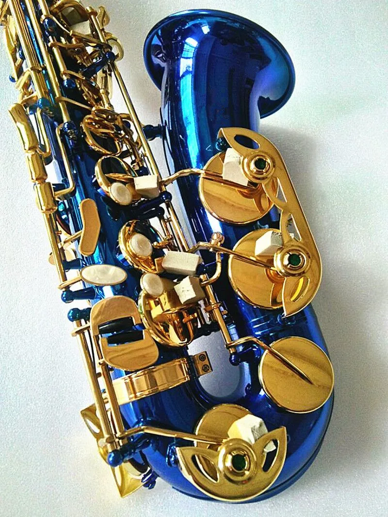 Новый альт-саксофон плоский Улучшенный саксофон изысканный оркестровый