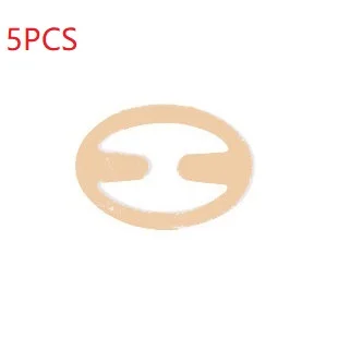 slip set 5 шт./партия, пластиковый нескользящий бюстгальтер на бретельках, Женская эластичная бретелька бюстгальтера, Нескользящие аксессуары, противоскользящая пряжка - Цвет: slip set