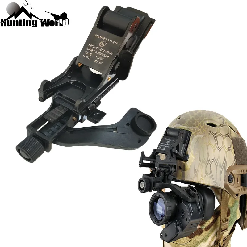 

Тактический металлический NVG Базовый адаптер + J-Arm кронштейн адаптер для шлема очки ночного видения PVS-14 подходит для M88 Быстрый Mich Шлем