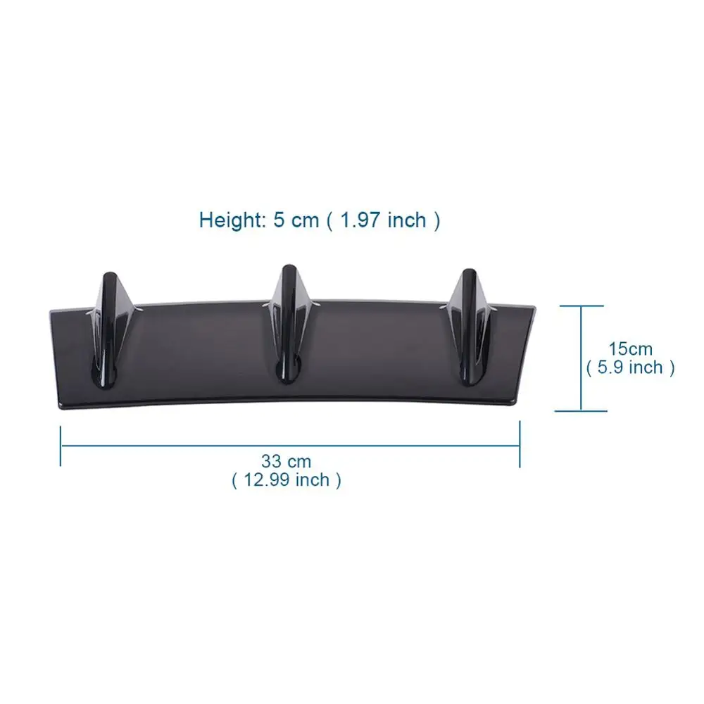 Универсальный автомобильный аксессуар 3 плавника акулий плавник стильный